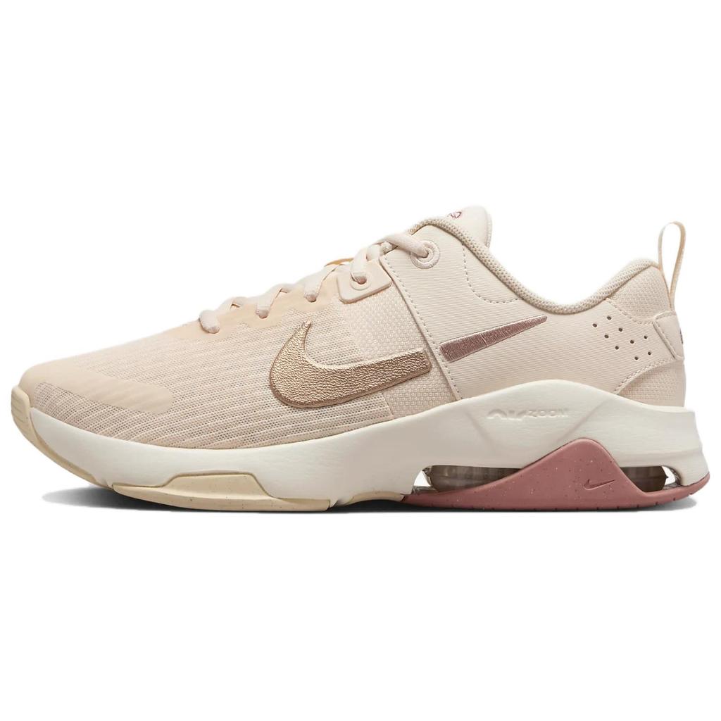 New Nike Zoom Bella 6 Anti Slip Wear Resistant Low Top Casual Running Shoes Women's Ecru DR5720-800