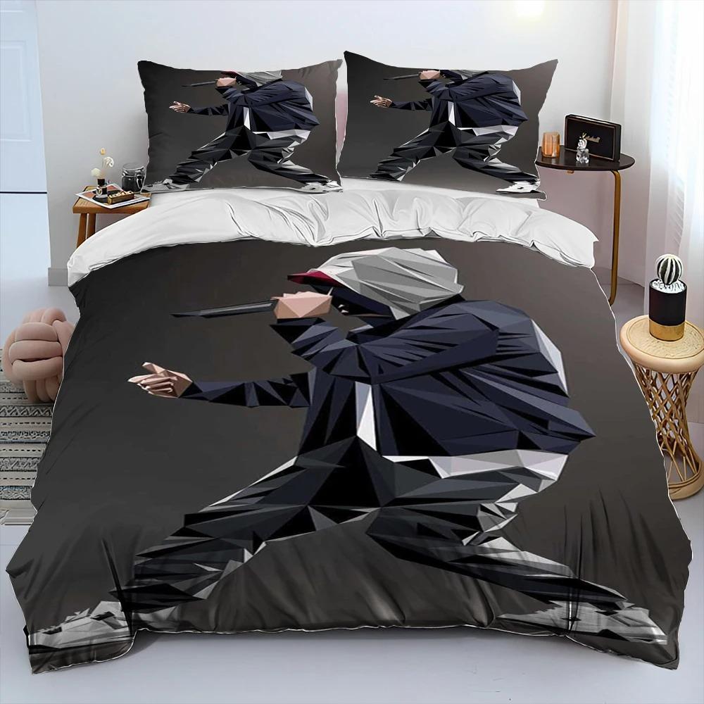 Hip Hop Art Rapper Legend Star Comforter Bedding SetDuvet Cover Bed Set Quilt Cover PillowcaseKing Queen Size Bedding Set Kids