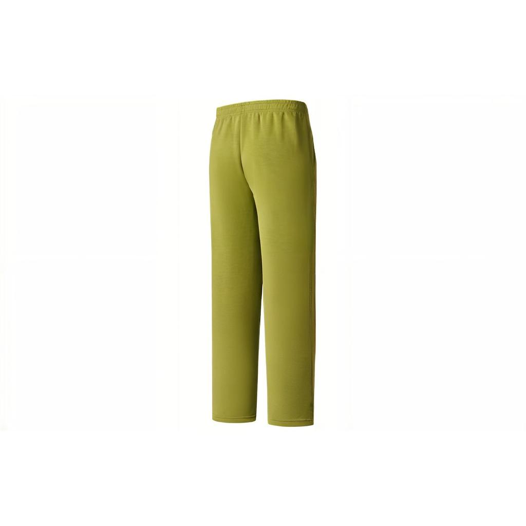 SAUCONY Solid High-Waisted Straight Leg Casual Pants Women Bottoms Avocado-Green SC1230014DY-GE68