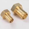 Hongtu Brass Female Thread Hose Connector - 1/8" 1/4" 3/8" BSP, 6-18mm Barb Tail End Fitting (Copper Adapter/Coupler)