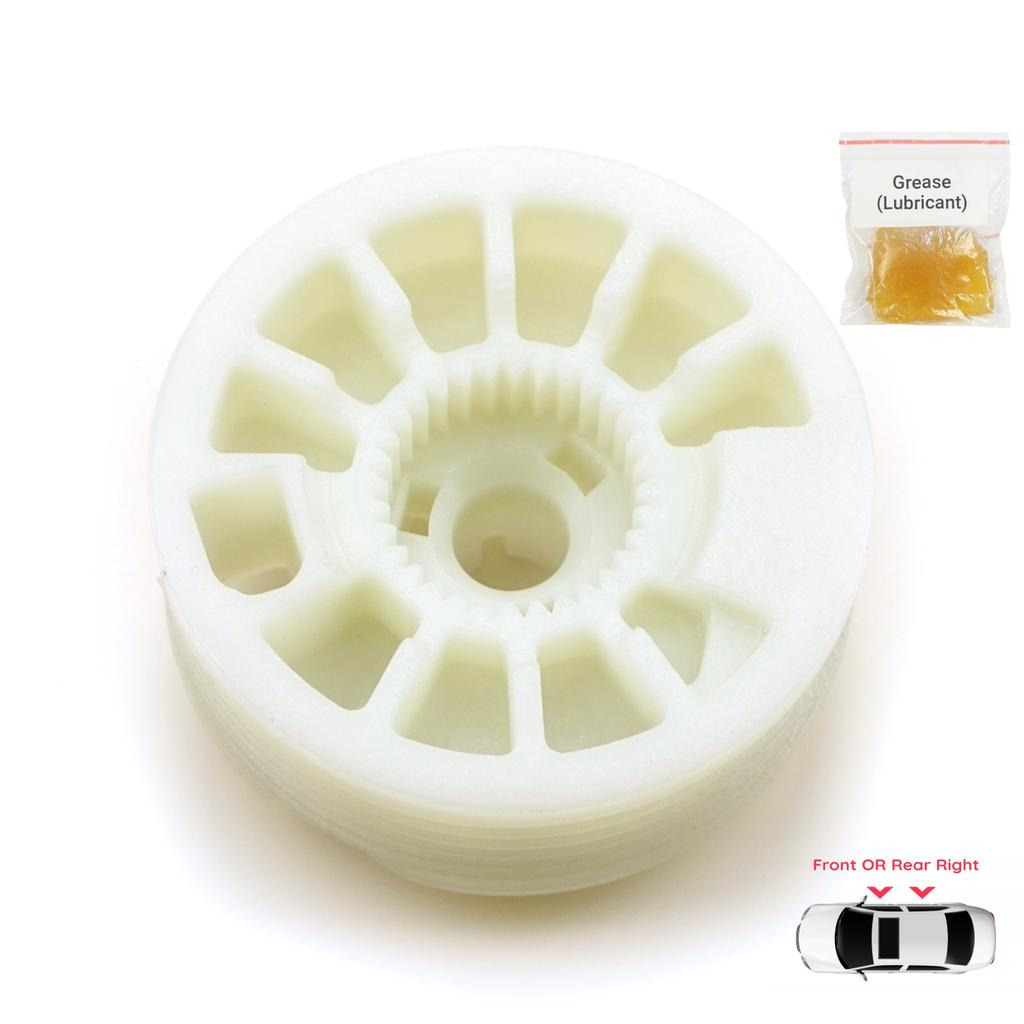 EWR5455 Right Window Regulator Wheel Pulley Drum Gear Sprocket Spool 82481D3011 for Hyundai Tucson MK3 TL 2016-2020