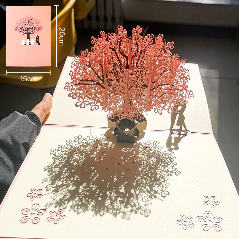 3D Custom Music Birthday Card with Recording, Handmade Gift Message "Add Oil"