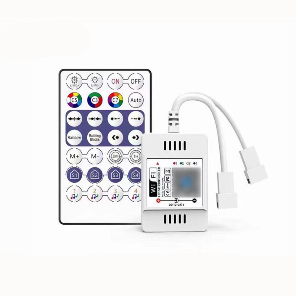 

2048 Pixels LED WiFi Controller 144W APP/Remote Control for WS2812B WS281 SM16703 Strip Lights