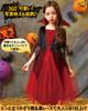 GOKEI Halloween Vampire Dress, Witch Costume, Kids Cosplay, Girls Baby Costume, Witch, Wizard, Demon Bride, Zombie, Vampire, Witch, Devil Costume,