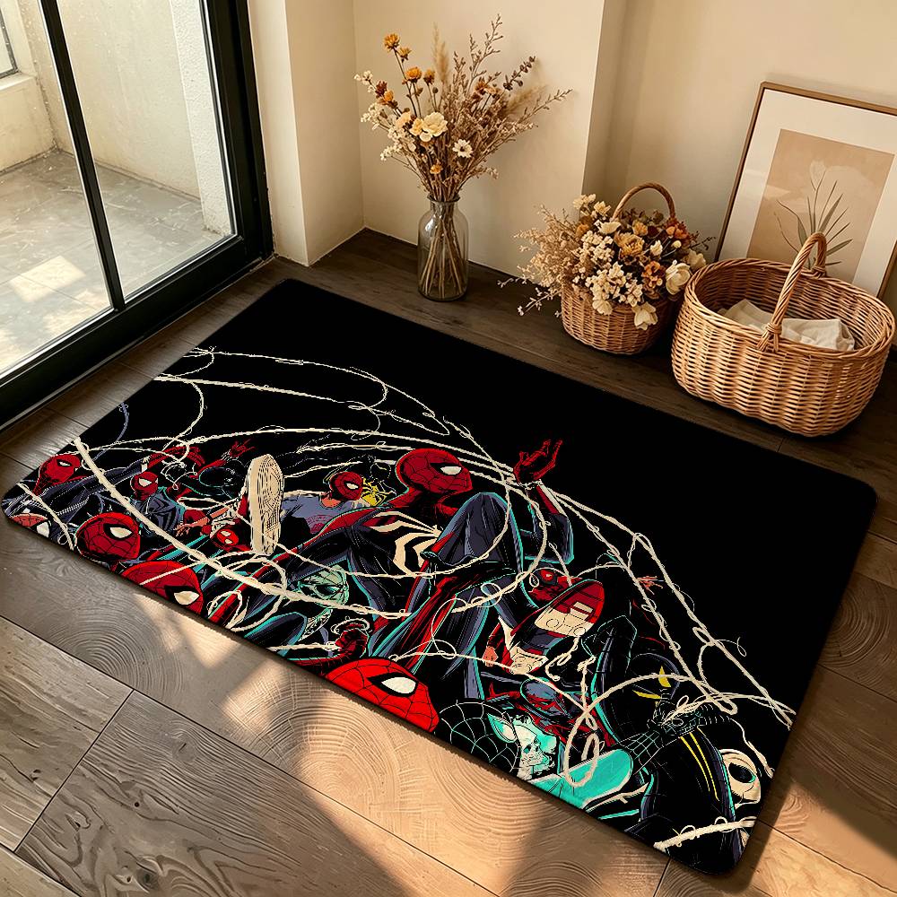 Cool-S-spider-M-manS Carpet Bathroom Anti-slip Mat Door Mat Home Decoration Mat Entrance Door Mat Scratch-resistant Door Mat