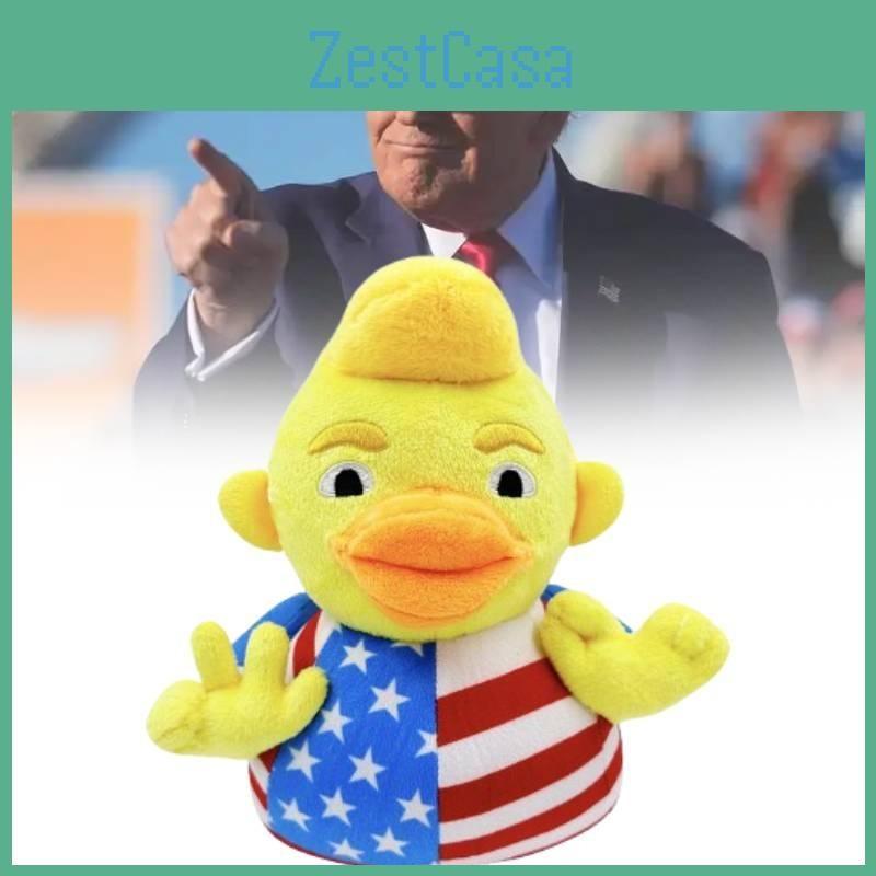 Trump Duck Donald Plush Toy Cartoon Stuffed Doll Room Decoration Kids Gifts