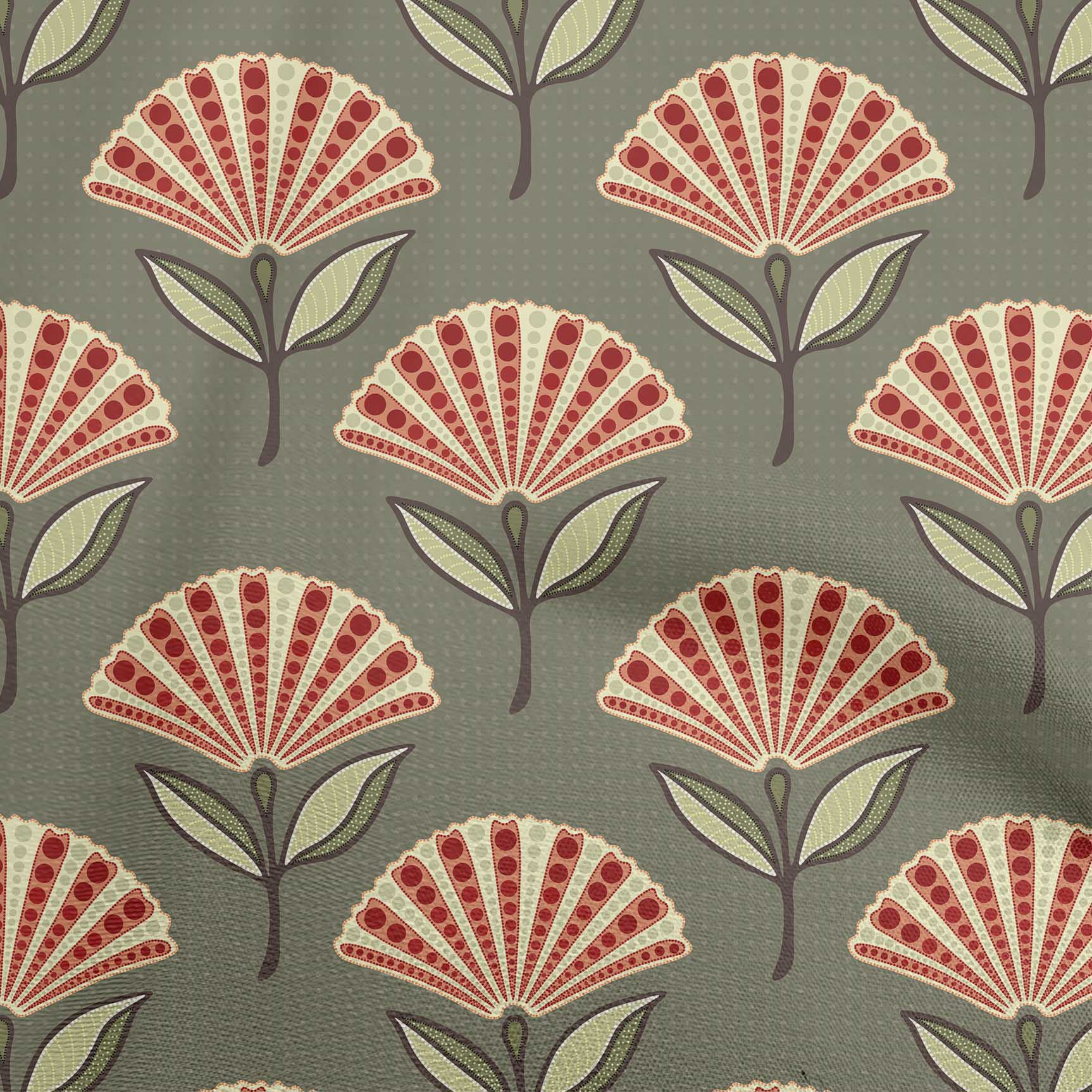 

oneOone Cotton Flex Grey Тканина з квітковим малюнком у крапку Тканина для стьобання своїми руками Тканина з принтом Тканина на двір 40 дюймів 42 Inch Wide - Viscose Chiffon оливковий колір