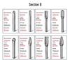 6mm Handle Tungsten Steel Grinding Head Carbide Rotary File for Polishing and Milling