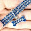 2025 Bling Rhinestone Dog Collar Crystal Puppy Chihuahua Pet Dog Collars Leash For Small Medium Dogs Mascotas Accessories S M L Pink