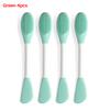 8/2pcs Double-Ended Silicone Face Mask Brush Reusable Soft Facial Masks Applicator Massage Spatula for Cream Skincare Supplies