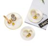 Ceramic Incense Burner Candle Holder Aromatherapy Candlestick Holder Sage Tray Holy Wood Burning Stand Incense Ash Collector