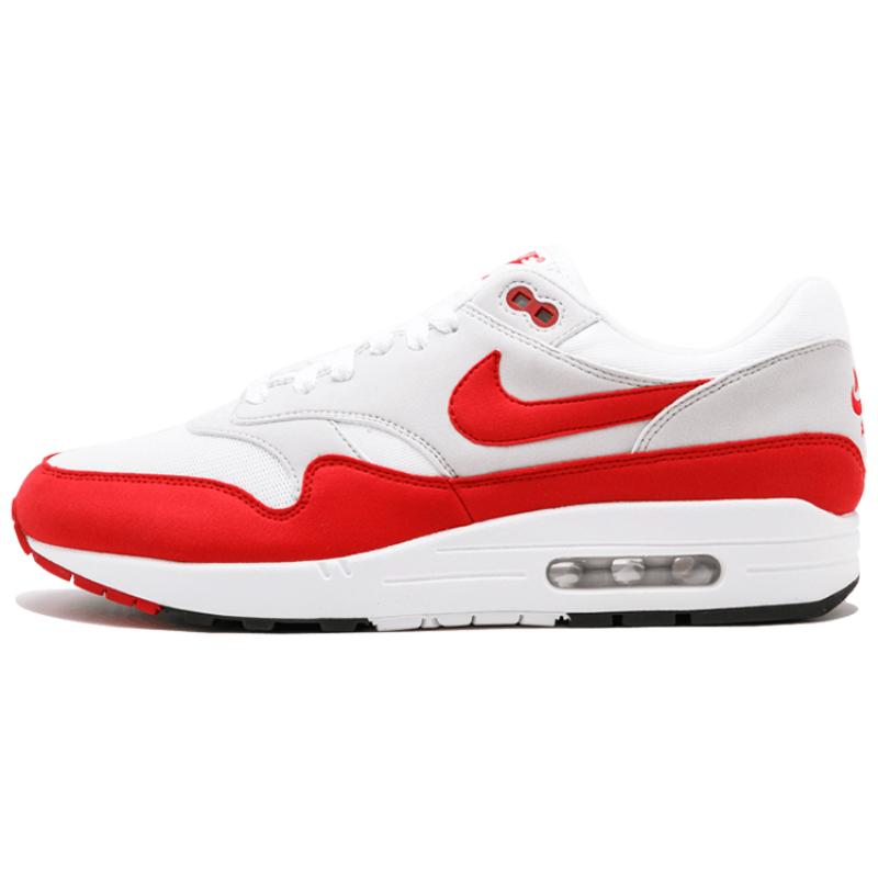Nike Air Max 1 Anniversary Red 2017/2018 Restock Pair Sneakers Casual Shoes 908375-103