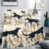 Cute Puppy and Kitten Print Flannel Blanket,High Quality Comfortable for All Seasons,Home Decor,Warmth and Comfort,Perfect for Christmas Gifts
