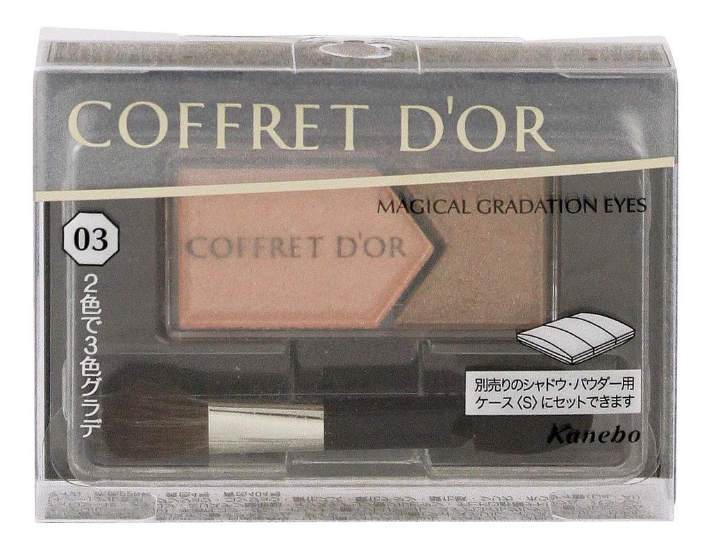 Coffret Eyeshadow Magical Gradient Eyes 03 Orange D'or