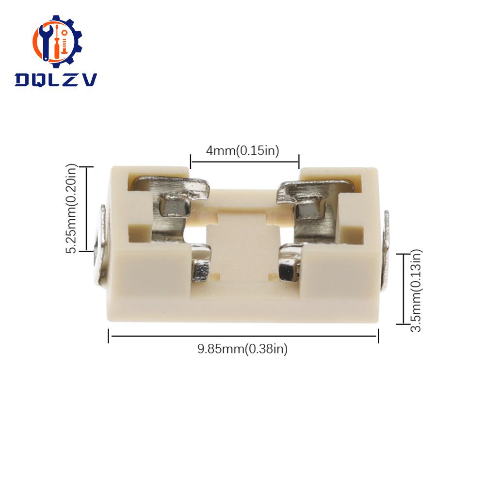 1808/2410 SMD Fuse Holder 01550900M High Temperature Resistance With 0451 Series SMD Fast Blow Fuse 62mA-20A 125V/65V AC