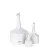 Multi-Size Ceramic Buchner Funnel: 60mm to 200mm Suction Filtration Funnel with Leak-Proof Filter