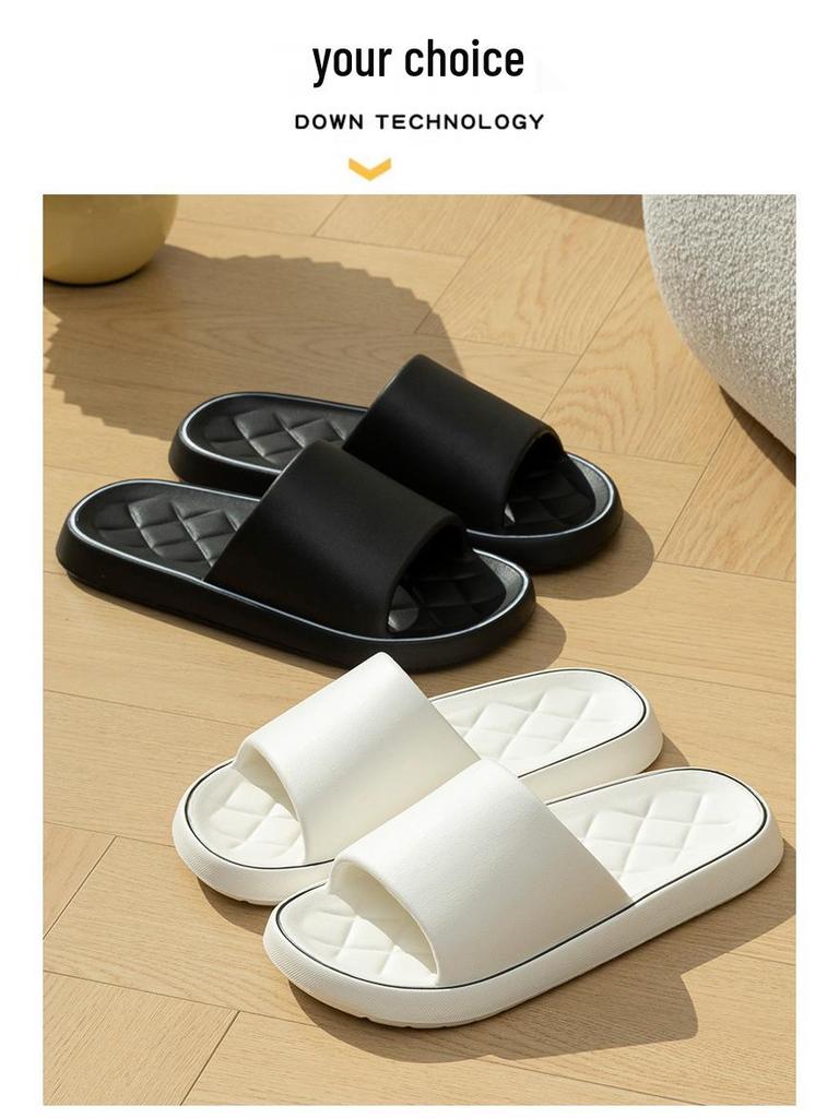 Summer EVA Thick-Soled Indoor Slippers for Men & Women - One-Strap Design