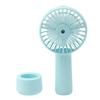 Handheld Misting Fan Quiet 2000mAh 3 Wind Speed 2 Spray Mode 7 Turbine Blades USB Personal Mister