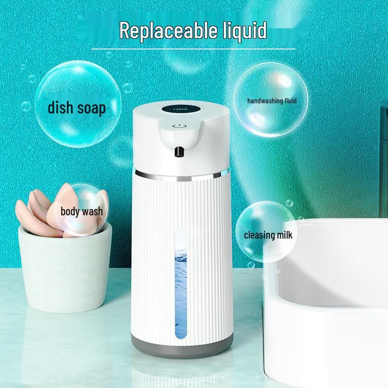 Smart Wall-Mount Automatic Foam Soap Dispenser with Screen Display