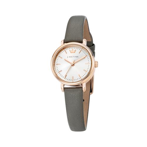 [J.ESTINA] J.ESTINA AMICO Leather Watch JWM1LE3BF307RGGR0