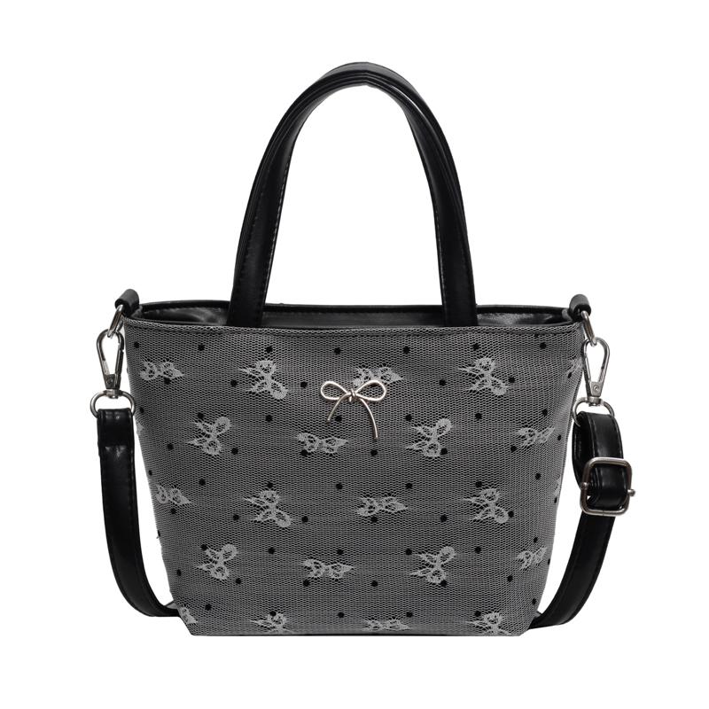 Женская холщовая сумка через плечо — фото 19