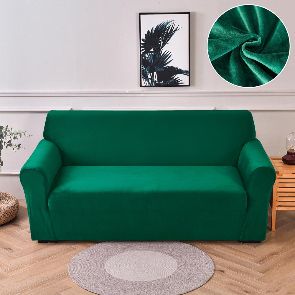 Silver Fox – Ultraweicher, einteiliger, hochelastischer Sofabezug aus Samt