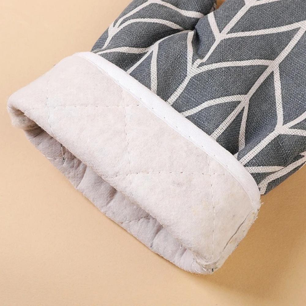 2 Stück Verbrühschutzhandschuhe, Hitzebeständige Handschuhe, Isolierhandschuhe, Küchenbackofen-Isolierunterlage
