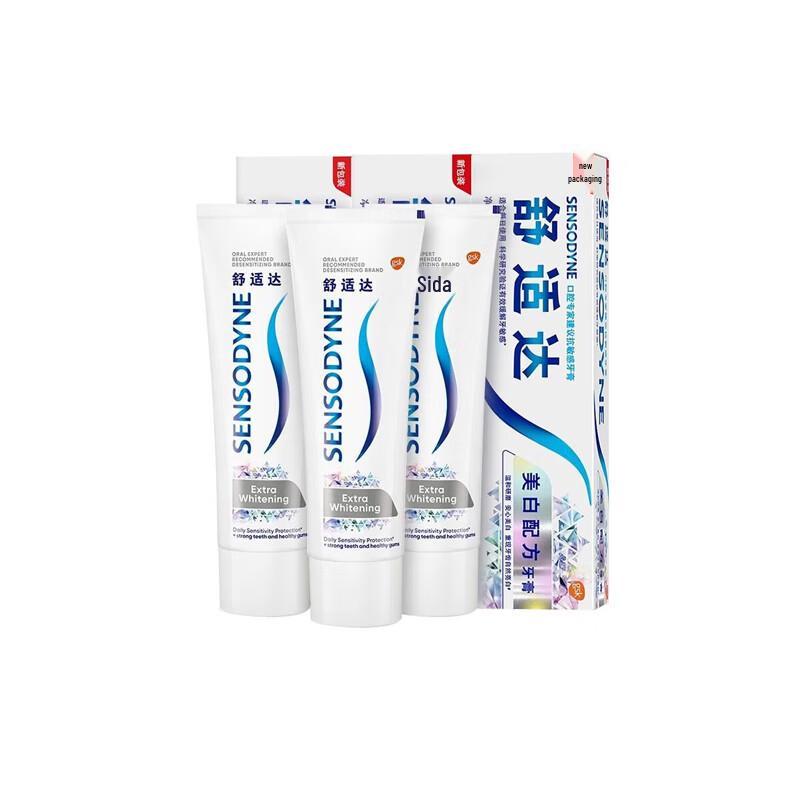 Sensodyne Anti-Sensitivity Fluoride Toothpaste, 3 x 120g