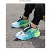Kids' Gradient Color Rotating Buckle Sneakers Breathable Mesh Non-slip Sports Shoes