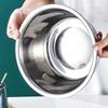 Mixing Bowls Set Vegetable Stainless Steel Slicer Vegetable Washing Basin Drain Basket Multifunctional Mixing Bowls Kitchen Tool