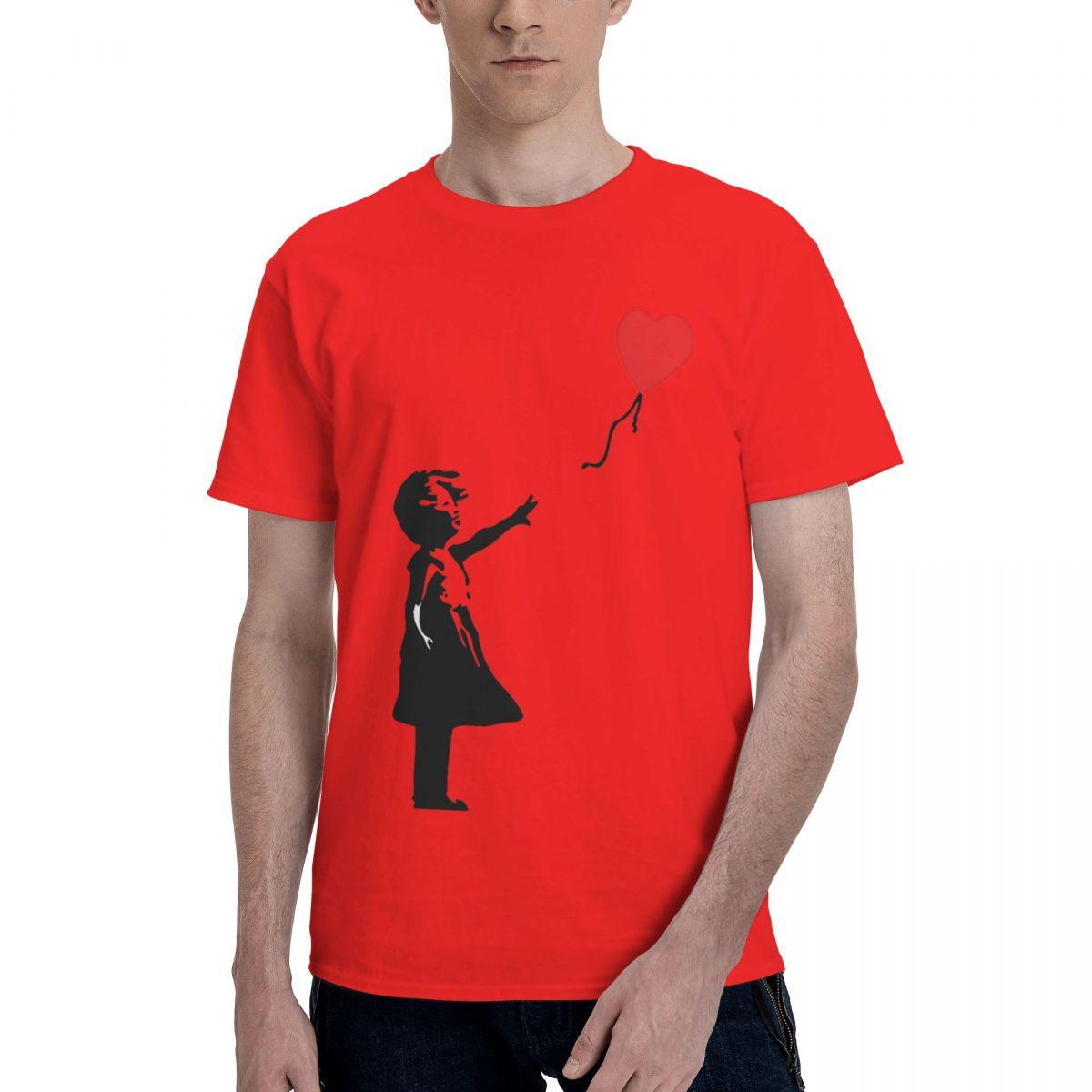 

New Balloon 100 Cotton Casual Breathable Confortable Man Funny Mens TShirt Man Clothes S
