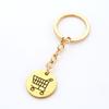 1pc/3pcs of Metal Token Shopping Cart Pendant, Shopping Cart Unlocking Key, Supermarket Shopping Cart Token, Practical Gift, Daily Decoration