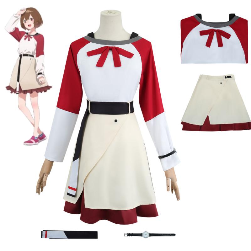 Atemberaubendes, von japanischen Anime inspiriertes Cosplay-Outfit für Tag- und Nachtveranstaltungen – perfekt für Fans