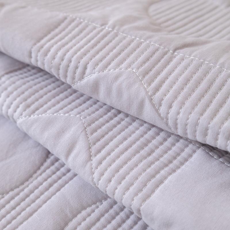 INS Modern Minimalist Pure Cotton Quilting Sofa Cushion Living Room Non-Slip Cushion Four Seasons Universal Cotton Fabric Craft Slipcover Cover Towel