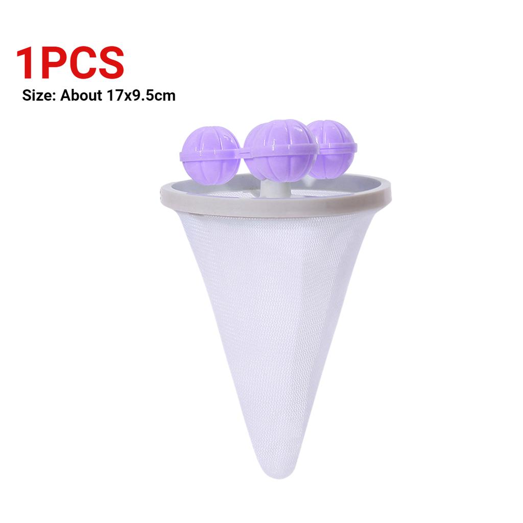 1-10PCS Washing Machine Filter Net Floating Lint Filter Mesh Bag Reusable Pet Hair Catcher Remover Laundry Cleaning Tool