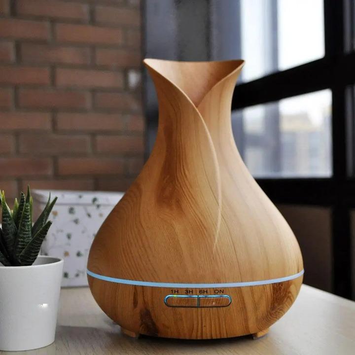 Leiser Ultraschall-Aromalampen-Diffusor „Krug“ 400 ml mit Hintergrundbeleuchtung / Luftbefeuchter