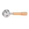 58mm Portafilter Bottomless 2 Ears Detachable   Wood and Stainless Steel Coffee Machine Bottomless Filter for  
