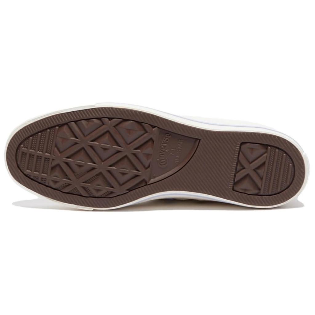 Converse All Star Versatile Comfortable High-Top Canvas Shoes Unisex Sneakers White Blue Pink A04638C