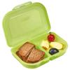 Boîte à goûter - HERLITZ - Vert - Plastique - Résistante - Lavable au lave-vaisselle