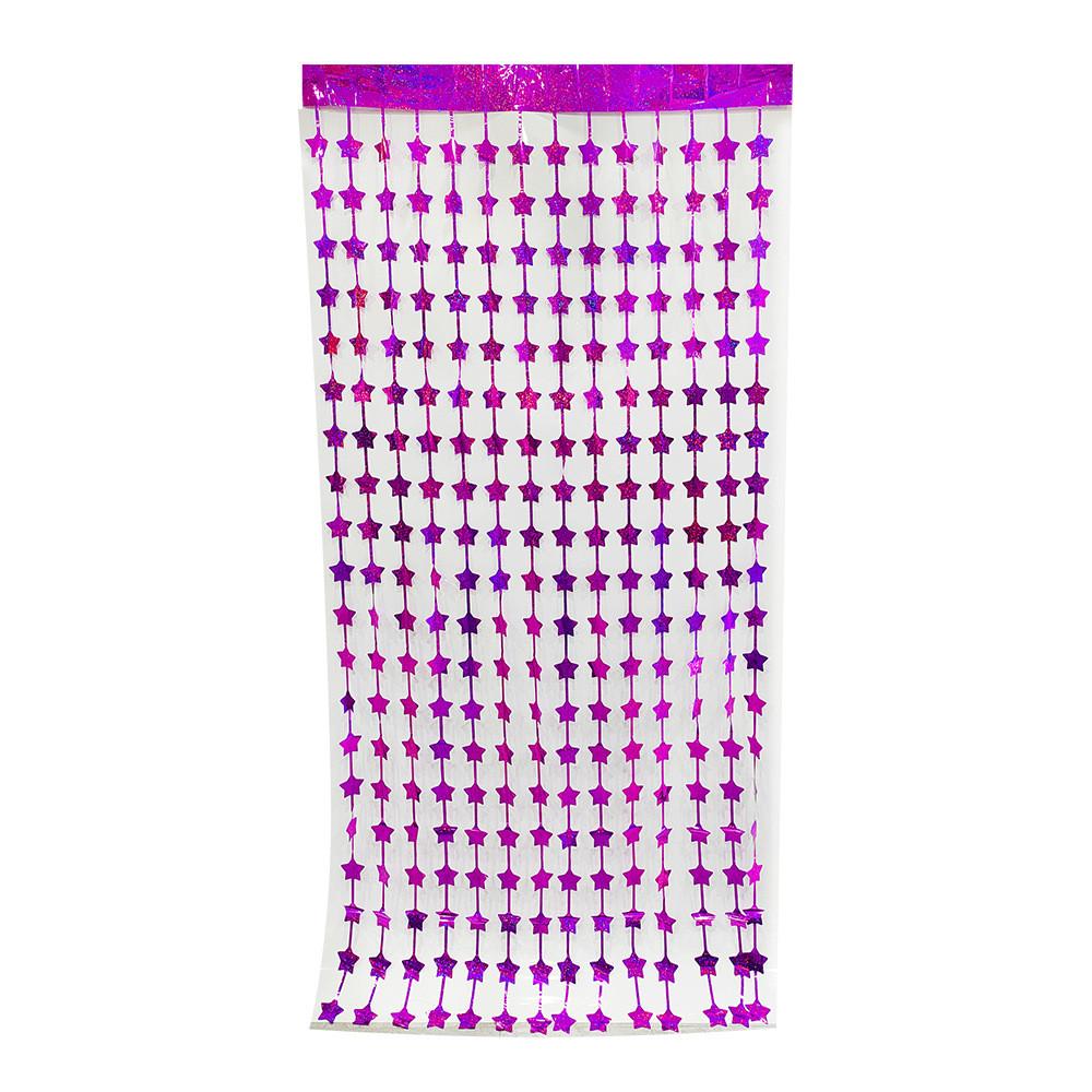 Sternförmige Fransen Vorhänge Geeignet für den täglichen Gebrauch, Hochzeiten und Geburtstagsfeiern