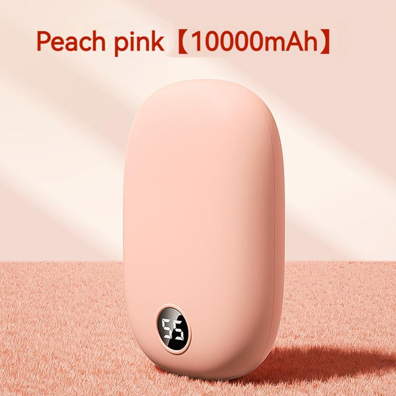 2 In 1 USB Rechargeable Handy Warmers Winter Handheld Warmers Heater Electric Heater Warmer 10000mAh Hand Warmer Power Bank
