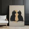Love In Cat Style Love In Cat Style, 40X50 Cm, Unframed, Matte Paper 230 Gsm