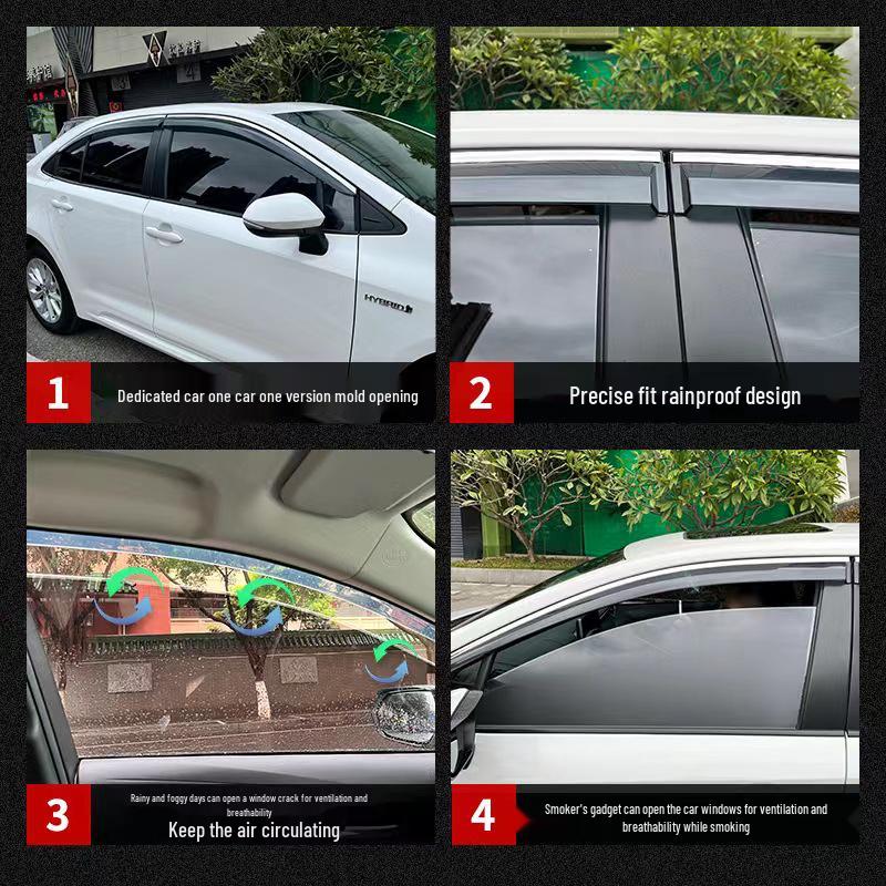 

Mazda 5/Premacy Window Sun Visor Rain Guard Modification Mazda 5 [1st Gen/CP 1999-2004] No Logo