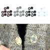 10 Pares de Fechos de Botão Magnético Duráveis Botões de Pressão Tricô Patchwork Costura Fecho para Jaquetas Casacos Roupas Couro Artesanato DIY