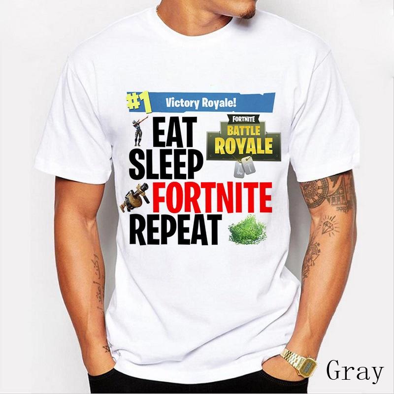 Fortnite Men Faddish Women Shirt Tshirt Leisure Short Sleeve Clothes Mens