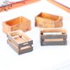 (YOUU06)1/6 1/12 Dollhouse Miniture Simulation parts box Hollow frame Storage model Decoration Accessories Toys