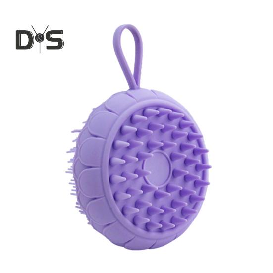 Silikon-Badebürste, doppelseitig, weiche Borsten, tiefenreinigende Duschbürste, multifunktionales Duschwerkzeug