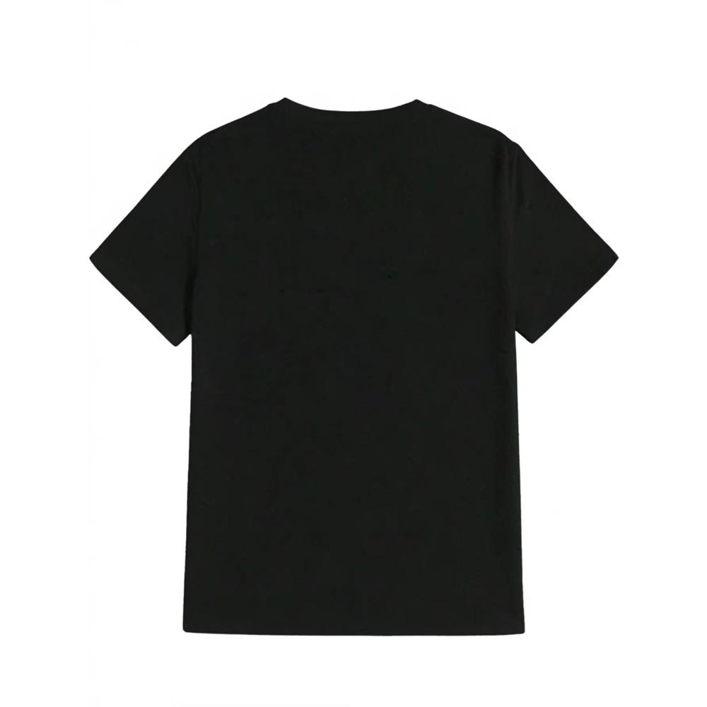 Funny Men's Graphic Tee - Vintage-Inspired Black T-Shirt with Humorous Print, Casual Round Neck, Machine Washable