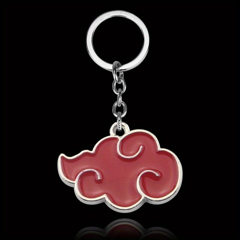 1PC Animation Red Cloud Key Chain - Men's Key Chain Pendant Accessories Gift