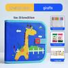 Portable Children's Drawing and Coloring Board - Reusable, Erasable, and Compact Toy for Kids
